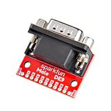 DE9 (DB9) Male Breakout Board - BOB-29195 - Image 1