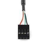 Panel Mount USB to 4-pin Female Header Cable - 6' - Image 2