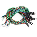 Gravity 4-Pin PH2.0 to DuPont Male I2C/UART Cable Pack 30cm - Image 3
