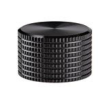 Aluminium Potentiometer Knob - Black 25mm - Image 2