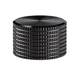 Aluminium Potentiometer Knob - Black 25mm - Image 2