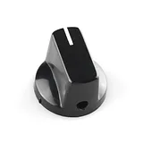 Black Knob - 15x19mm - Image 1