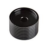 Aluminium Potentiometer Knob - Black 25mm - Image 4