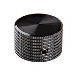 Aluminium Potentiometer Knob - Black 25mm - Image 5