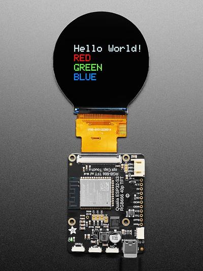 Adafruit Qualia ESP32-S3 for RGB-666 TFT Displays