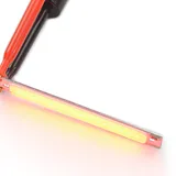 5V Red COB LED Strip Light with Heat Sink - Image 1
