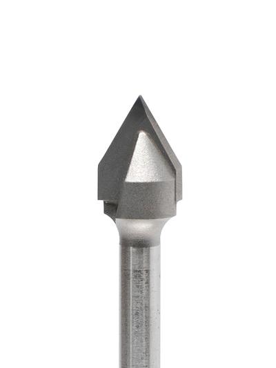 Carbide 3D V-Bit Cutter 0.5in 60° #302 - 2 Pack