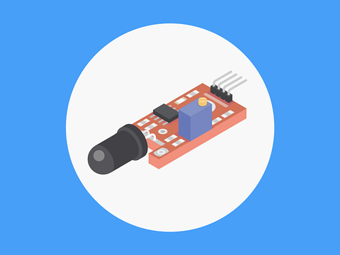 Flame Sensor with Arduino