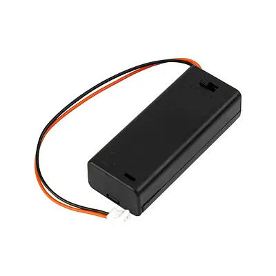 2xAAA Battery Holder with Cover and Power Switch