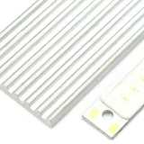 5V Red COB LED Strip Light with Heat Sink - Image 4