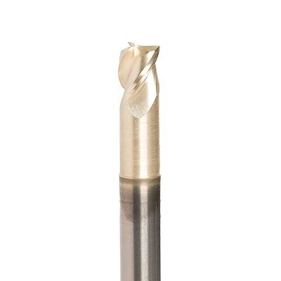 ZrN Coated Flat Stub Cutter - 0.25in Diameter #203Z