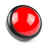 Big Dome Pushbutton - Red - Image 1