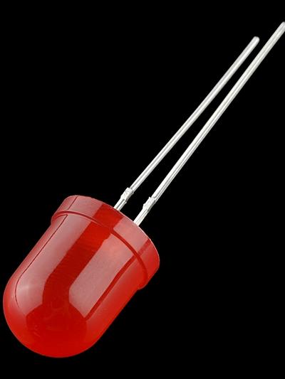 Diffused LED - Red 10mm