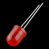 Diffused LED - Red 10mm - Image 1