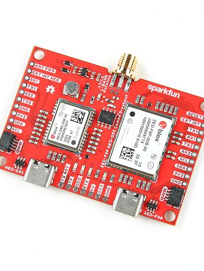 SparkFun GNSS Combo Breakout - ZED-F9P, NEO-D9S (Qwiic)