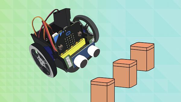 Ultrasonic Distance Sensor with micro:bit