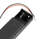 2xAAA Battery Holder with Cover and Power Switch - Image 2