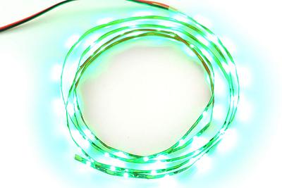 5V Flexible Green LED Strip - 1m, 60 LEDs