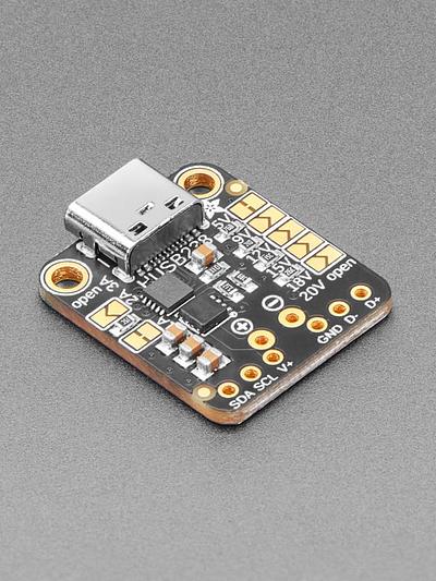 Adafruit USB-C Power Delivery Dummy Breakout - I2C or Fixed