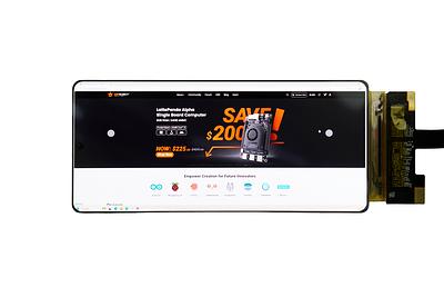 DFR1262 6.67-inch Flexible AMOLED Display with HDMI Driver