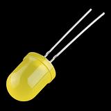 Diffused LED - Yellow 10mm - Image 1