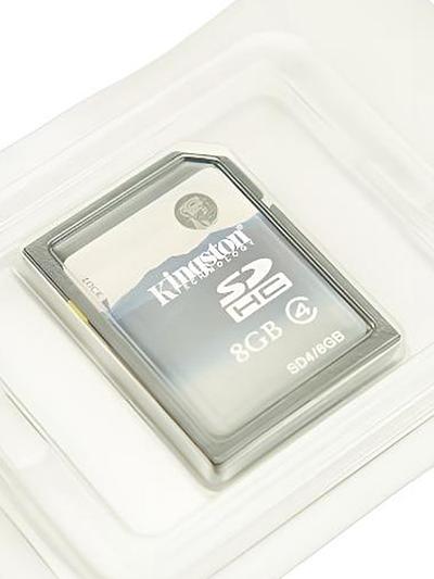 Kingston 8GB Class 4 SDHC Card for OverLord 3D Printer