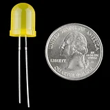 Diffused LED - Yellow 10mm - Image 2