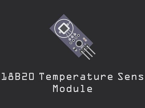 DS18B20 Temperature Sensor Module with Arduino