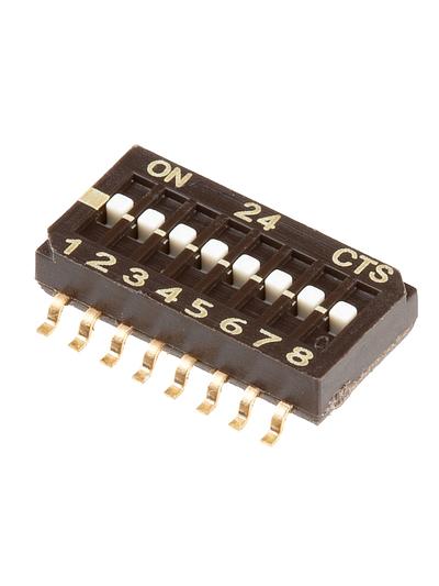 8-Position SMD DIP Switch