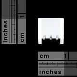 JST Right Angle Connector - Through-Hole 3-Pin - Image 2