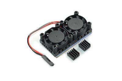 Raspberry Pi Dual Fan Heatsink Kit for 3B/3B+/4B