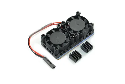 Raspberry Pi Dual Fan Heatsink Kit for 3B/3B+/4B
