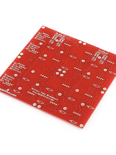 Button Pad 4x4 - Breakout PCB