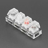 Kailh Mechanical Four Key Tester: White Black Red Brown Switches - Image 1