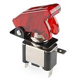 Toggle Switch and Cover - Illuminated (Red) - Image 1