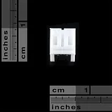 JST Right-Angle Connector - Through-Hole 2-Pin - Image 2
