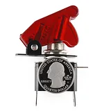 Toggle Switch and Cover - Illuminated (Red) - Image 3
