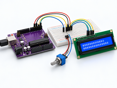 Write to the LCD1602