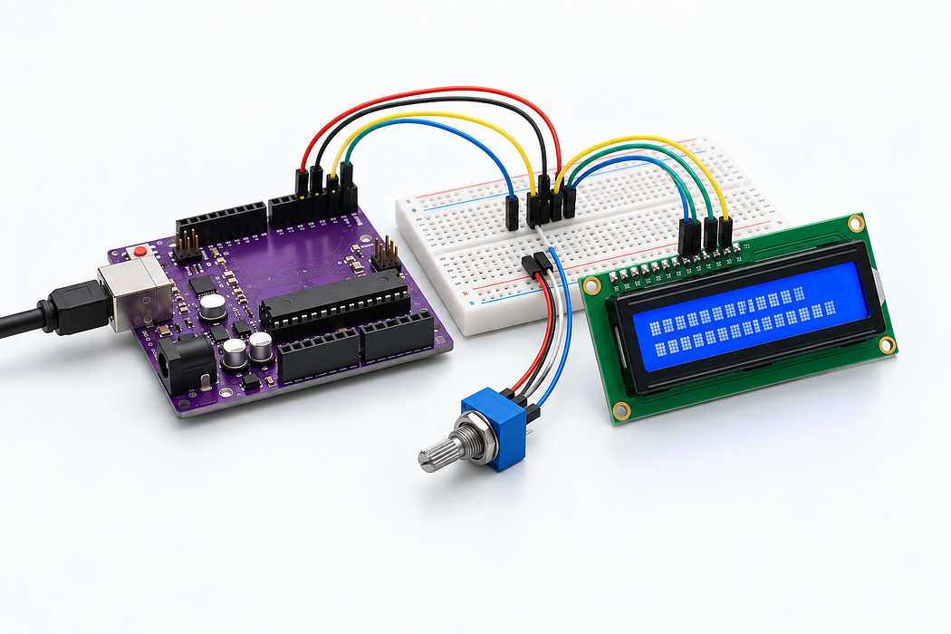 Write to the LCD1602