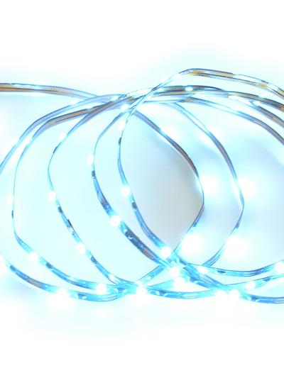 5V Flexible LED Strip - Ice Blue, 1m (60 LEDs/m)