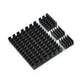 Black Aluminium Heatsink Kit for Raspberry Pi 4B - Image 1