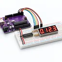 Drive a four-digit display with MAX7219