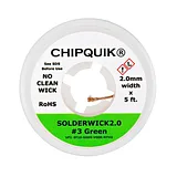 No-Clean Solder Wick #3 - Green - Image 2