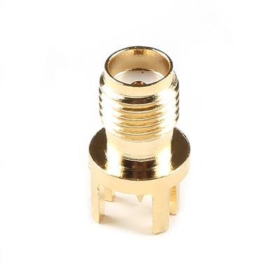 SMA PCB Edge-Mount RF Connector