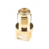 SMA PCB Edge-Mount RF Connector - Image 1