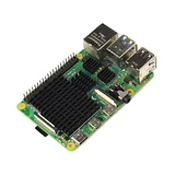 Black Aluminium Heatsink Kit for Raspberry Pi 4B - Image 4