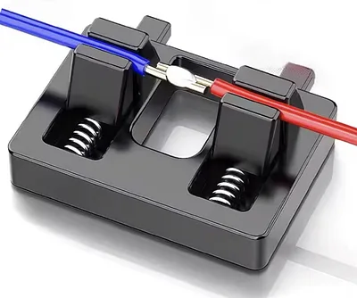 3D Printed Welding Wire Fixture Adjustable Suction Bracket