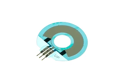 Ultra-Thin Circular Flexible Potentiometer - 0.45mm Graphene