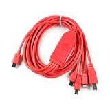 SparkFun 4-in-1 Multi-USB Cable - USB-C Host - Image 1