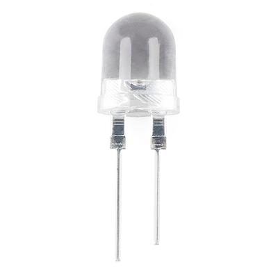 Super Bright LED - White 10mm - 10 pack